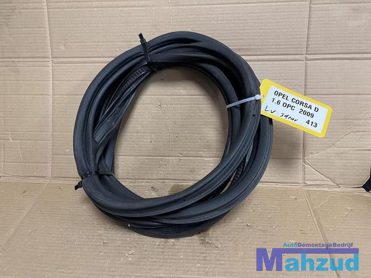 OPEL CORSA D Links linker deur rubber 2006-2015, Autos : Pièces & Accessoires, Autres pièces automobiles, Opel, Utilisé