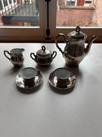 Verzilverd compleet thee/koffieservies, Antiek en Kunst, Ophalen