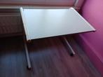 Bureautafel op wielen, grijs, Maison & Meubles, Bureaux, Enlèvement, Avec roues, Utilisé, Bureau