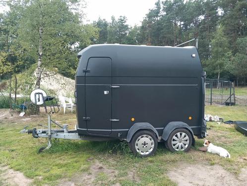 2 paarden trailer met aluminium bodem, Dieren en Toebehoren, Paarden en Pony's | Trailers en Aanhangwagens, Gebruikt, 2-paards trailer