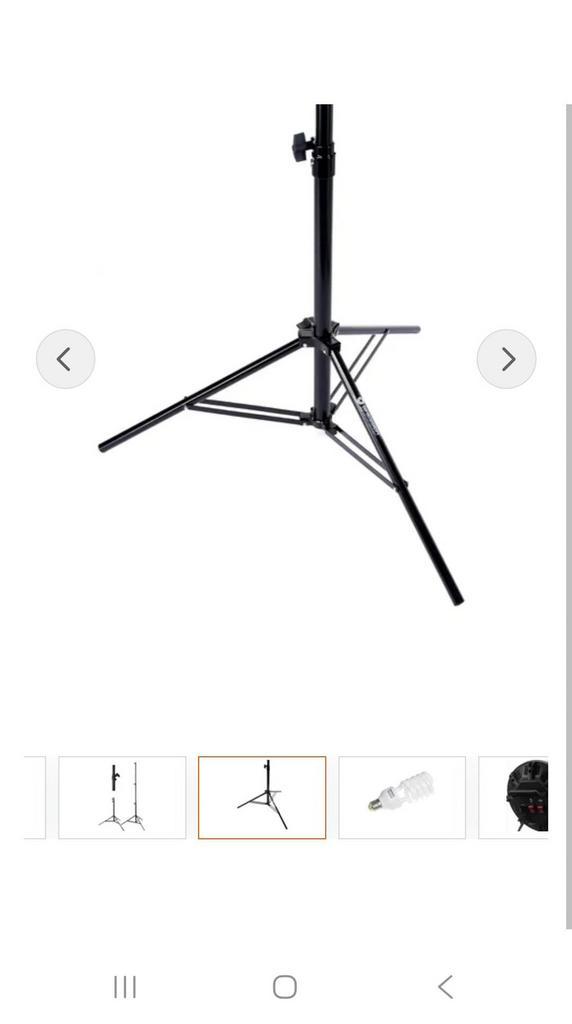 Bresser Fotostudio Lichtset – 3x 125W Daglichtlampen, Audio, Tv en Foto, Fotografie | Fotostudio en Toebehoren, Zo goed als nieuw