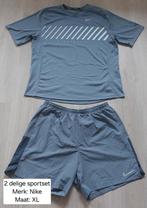 2 delige sportset heren: Nike maat XL (NIEUW), Nike, Ophalen of Verzenden, Grijs, Algemeen