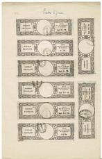 Belastingzegel -  voor 36 speelkaarten - 8 stuks, Envoi