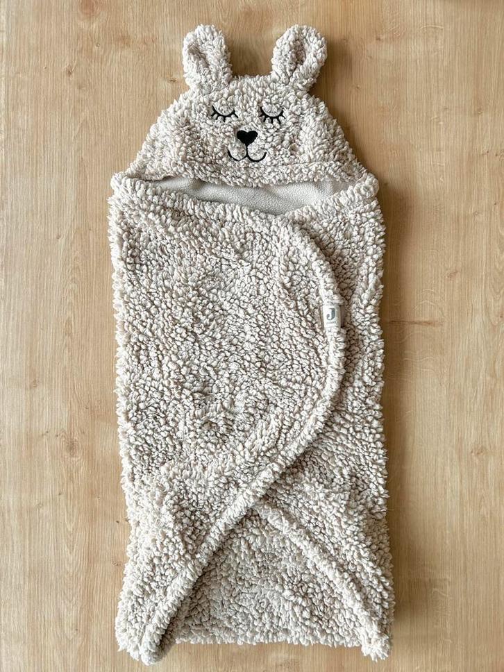 Jollein wikkeldeken nougat, Kinderen en Baby's, Dekens, Slaapzakjes en Inbakerproducten, Gebruikt, Deken, 100 cm of meer, Ophalen of Verzenden