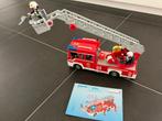 PLAYMOBIL City Action Brandweer ladderwagen - 9463, Ophalen, Zo goed als nieuw, Complete set