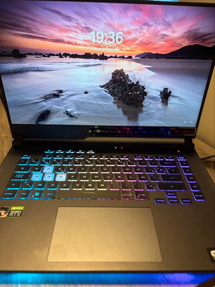 Asus ROG Strix, Computers en Software, Windows Laptops, Zo goed als nieuw, 15 inch, 16 GB, Azerty, Gaming, Ophalen
