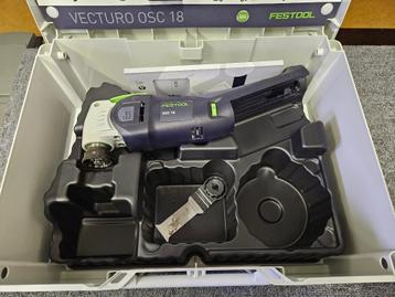 FESTOOL - SCIE OSCILLANTE - MULTI OUTILS OSC-18 - E-BASIC beschikbaar voor biedingen