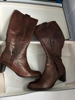 Bottes en cuir marron pour femme Nic Dean taille 39, Enlèvement ou Envoi, Comme neuf, Brun, Bottes hautes