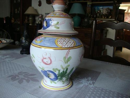 Vase à couvercle - Pot de gingembre - peint à la main, Antiquités & Art, Antiquités | Vases, Enlèvement ou Envoi