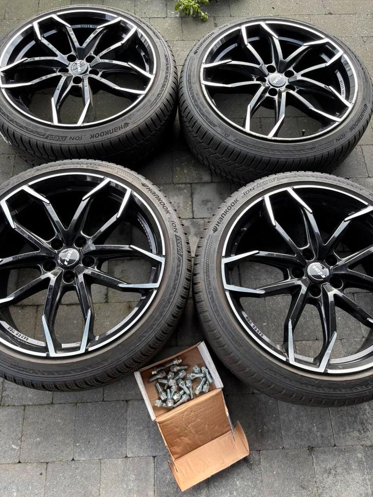 20 inch RIAL Winterset Renault Megane E-Tech Hankook iON EV, Auto-onderdelen, Banden en Velgen, Band(en), Winterbanden, 20 inch