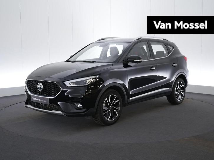 MG ZS ICE 1.0 LUXURY, Auto's, MG, Bedrijf, Te koop, ZS, Benzine, SUV of Terreinwagen, 5 deurs, Automaat, Zwart, Stof, Gebruikt