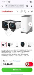 Eufy homebase 3 avec deux caméras s3 pro + hdd 1tb, Enlèvement