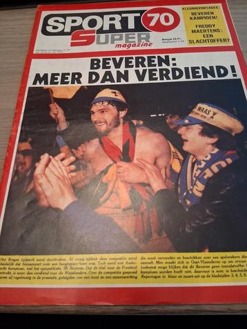 Weekblad Sport 70 –n 20–16/5-22/5/1979: SK Beveren kampioen beschikbaar voor biedingen