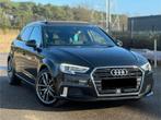 Audi A3 1.6Tdi Sportback Automaat Euro 6, Auto's, Stof, Zwart, USB, 5 deurs