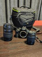Canon 2000D, Canon lens 18-55mm, tamron lens 70-300mm, Ophalen, Gebruikt, Spiegelreflex, Canon