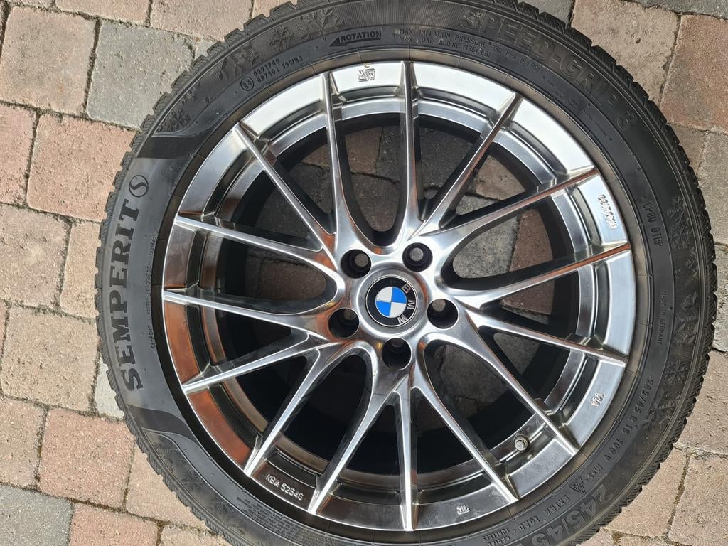 Jantes POUR BMW R 18 avec pneus hiver peu de km, Gebruikt, Band(en), Winterbanden, Ophalen of Verzenden