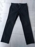 Zwarte tijdloze heren broek 34/32 rechte pijpen, Ophalen, Maat 48/50 (M), Zwart, Zo goed als nieuw