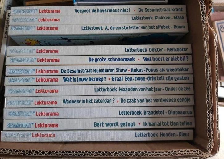 Lekturama Sesamstraat TV Radio Kind Kleuter Lezen Prentboek, Boeken, Kinderboeken | Kleuters, Zo goed als nieuw, Non-fictie, Verzenden
