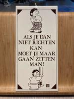 Vintage Hollandse Tegels met leuke spreuken, Antiek en Kunst, Ophalen of Verzenden