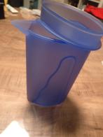 Tuperware serveer kan van 1 liter, Enlèvement ou Envoi, Comme neuf, Bleu, Bol ou Canette