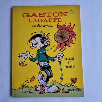 à colorier : GASTON LAGAFFE N 1 - 1979 - imp au Canada