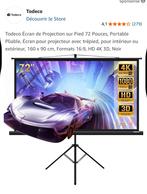 Projectiescherm, Audio, Tv en Foto, Projectieschermen, Ophalen, Handmatig, Zo goed als nieuw