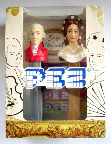 PEZ Mozart & Sissi - Twin Pack - Limited Edition