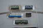 Egger BAhn : mooi lot met 2 locs en 3 wagons, Overige merken, Treinset, Gelijkstroom, Ophalen of Verzenden