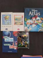 4 leesboeken + Disney atlas: Ik ben ook op jou, Goal,..., Boeken, Ophalen, Gelezen
