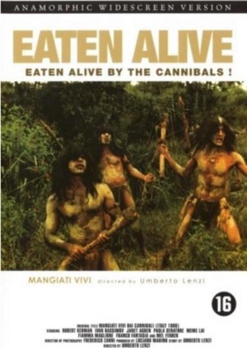 Eaten Alive (1980) Dvd, Cd's en Dvd's, Dvd's | Horror, Gebruikt, Gore, Vanaf 16 jaar, Ophalen of Verzenden
