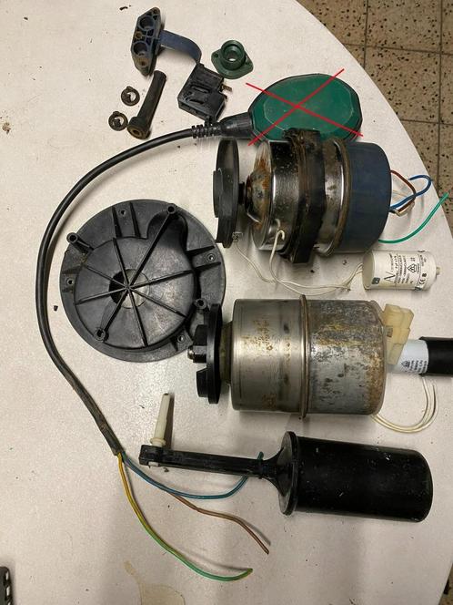 Onderdelen van dompelpompen, Tuin en Terras, Waterpompen, Gebruikt, Elektrisch, Dompelpomp, Ophalen of Verzenden
