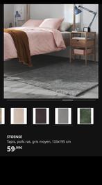 tapis gris clair IKEA 133x195, Maison & Meubles, Ameublement | Tapis & Moquettes, 150 à 200 cm, Gris, Comme neuf, 100 à 150 cm