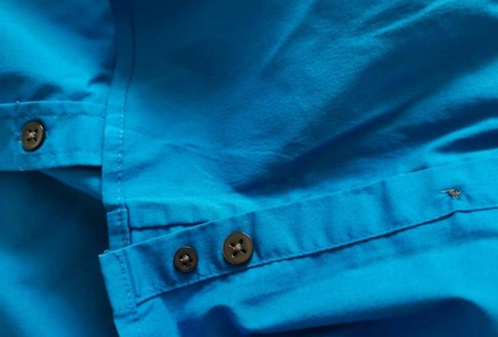 Mooi koningsblauw herenhemd JBC Maat XXL, Kleding | Heren, Overhemden, Zo goed als nieuw, Blauw, Ophalen of Verzenden