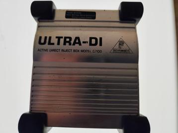 Behringer ULTRA-DI DI100 box beschikbaar voor biedingen