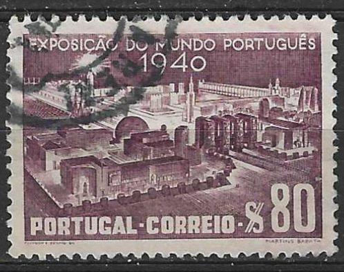 Portugal 1940 - Yvert 608 - Herdenkingstentoonstelling (ST), Postzegels en Munten, Postzegels | Europa | Overig, Gestempeld, Portugal