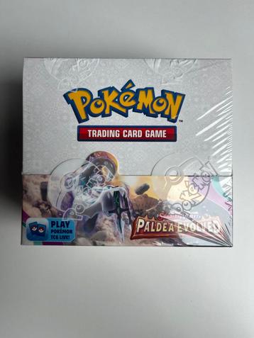Paldea evolved booster box beschikbaar voor biedingen