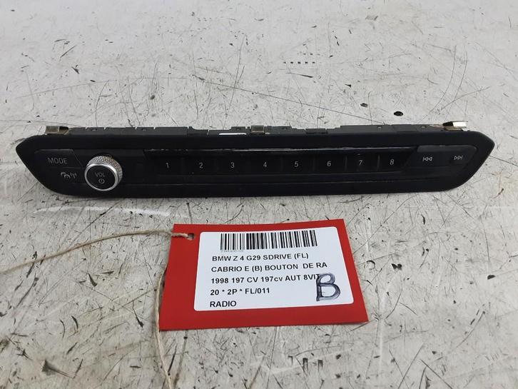 RADIO BMW Z4 Roadster (G29) (01-2018/-) (794945304), Auto-onderdelen, Overige Auto-onderdelen, BMW, Gebruikt