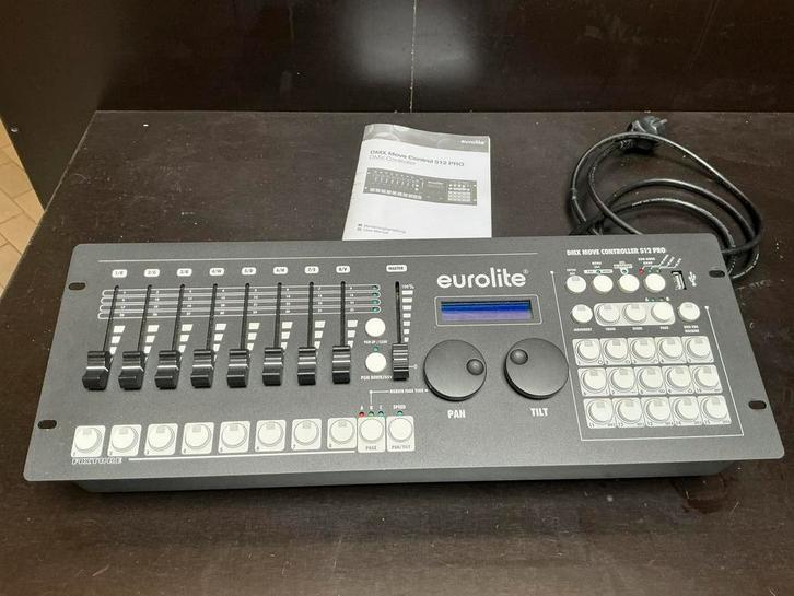 Eurolite dmx controller 512 pro, Muziek en Instrumenten, Licht en Laser, Zo goed als nieuw, Kleur, Ophalen