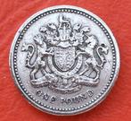 Engelse munt - Elizabeth II - Eén pond - 1983, Verzenden, Overige landen, Losse munt, Zilver