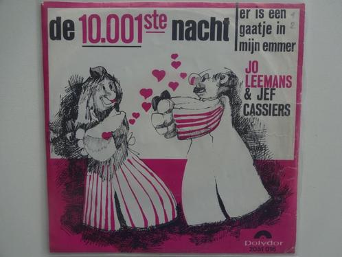 Jo Leemans & Jef Cassiers - De 10.001ste Nacht (1970), Cd's en Dvd's, Vinyl Singles, Single, Ophalen of Verzenden