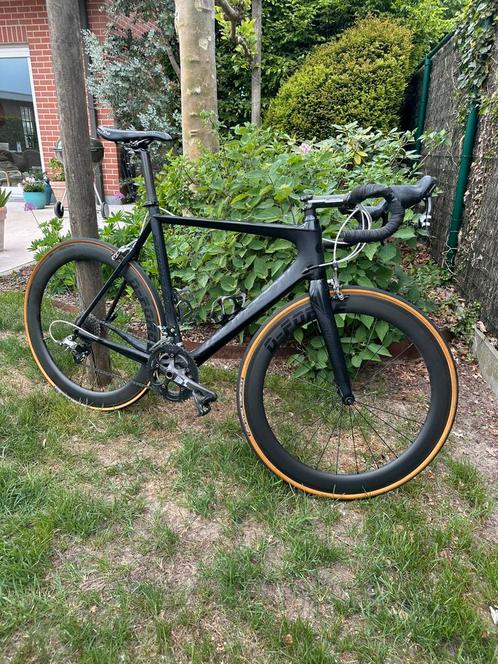 Thompson sirius 2.0 full carbon, Fietsen en Brommers, Fietsen | Racefietsen, Gebruikt, Carbon, Ophalen