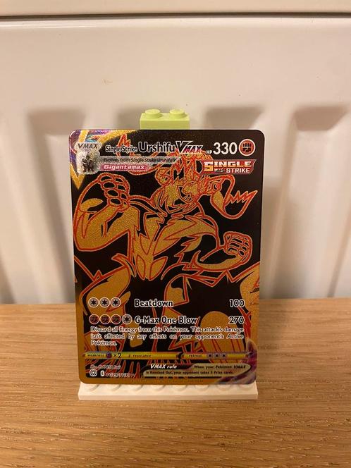 Single Strike Urshifu Vmax gold TG29/TG30 - Pokemon kaart, Hobby en Vrije tijd, Verzamelkaartspellen | Pokémon, Nieuw, Losse kaart