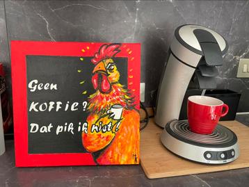 Schilderij voor dé koffieliefhebber Mk Art beschikbaar voor biedingen