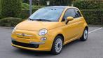 Fiat 500 Benzine, AC, Verkoop met Keuring, Euro 5, 1242 cc, Parkeersensor, Leder en Stof