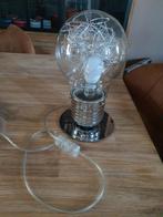 Design lamp gloeilamp, Huis en Inrichting, Lampen | Tafellampen, Zo goed als nieuw, Ophalen