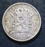 1 franc FR 1880 (croix complète) - Léopold II, Monnaie en vrac, Argent, Argent, Envoi