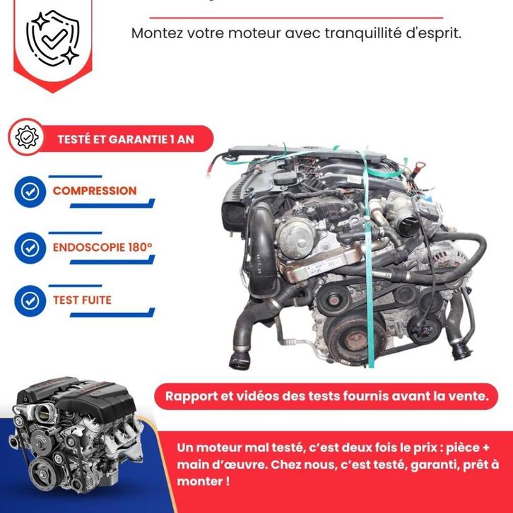 BMW 325d e90 e91 e92 e92 3.0d complete motor, Auto-onderdelen, Motor en Toebehoren, BMW, Nieuw, Ophalen of Verzenden