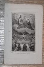 Doodsprentje Adel, Douairiere Julia Christina van Tieghem., Enlèvement ou Envoi, Carte de condoléances