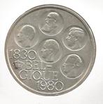 12722 * BOUDEWIJN 500 francs 1980 français, Timbres & Monnaies, Monnaies | Belgique, Envoi, Plaqué argent