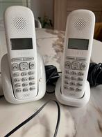 Telefoon draadloos wit Gigaset, 2 handsets, Zo goed als nieuw, Ophalen